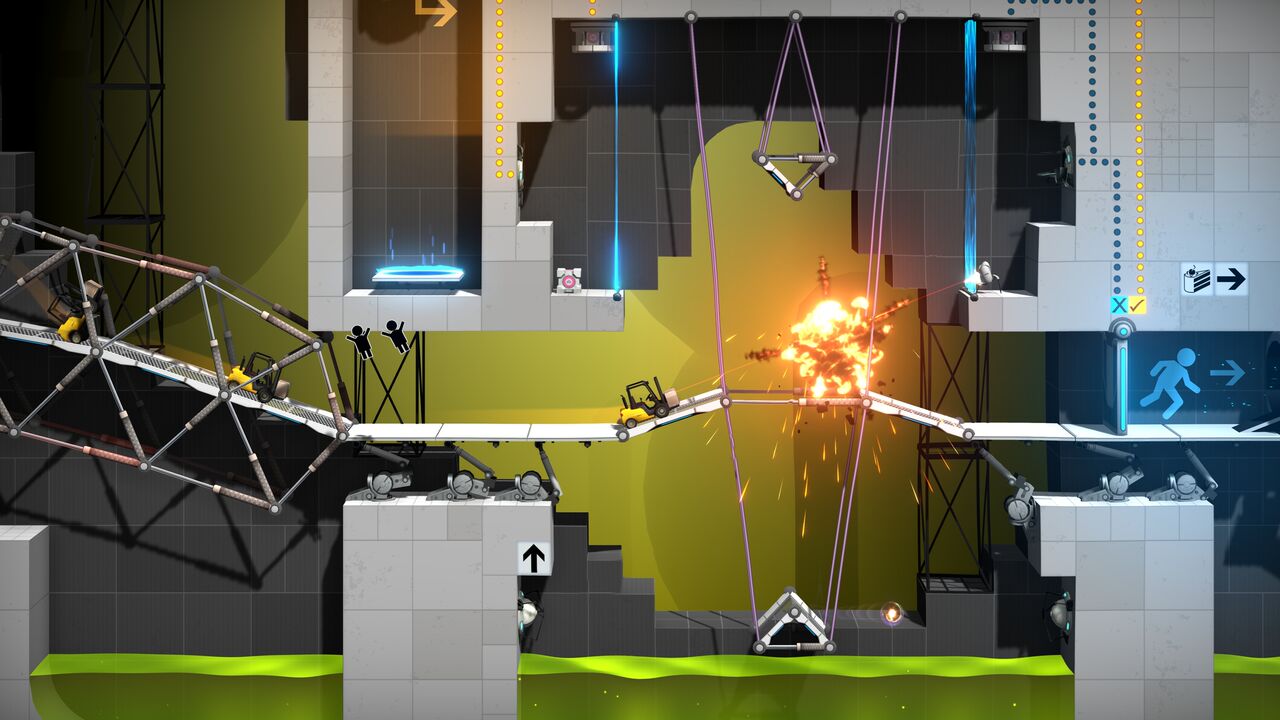 Bridge Constructor Portal recenzja