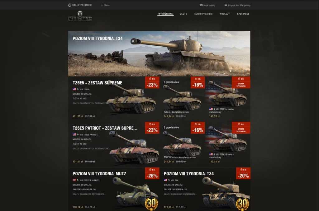 Od czego zacząć grę w World of Tanks