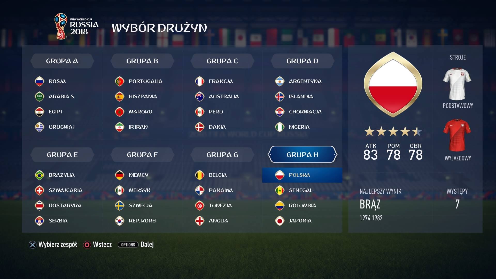 FIFA 18 WORLD CUP 2018 game