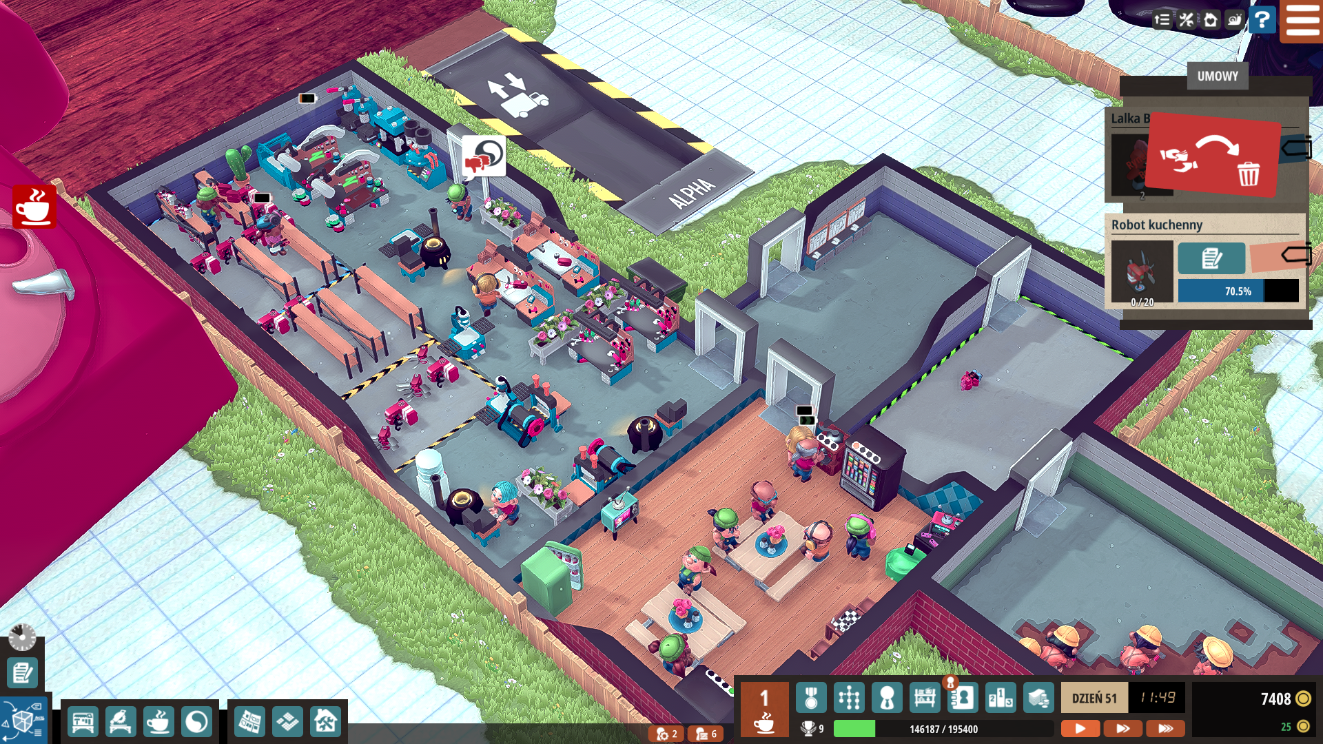 Little Big Workshop – screenshot z gry