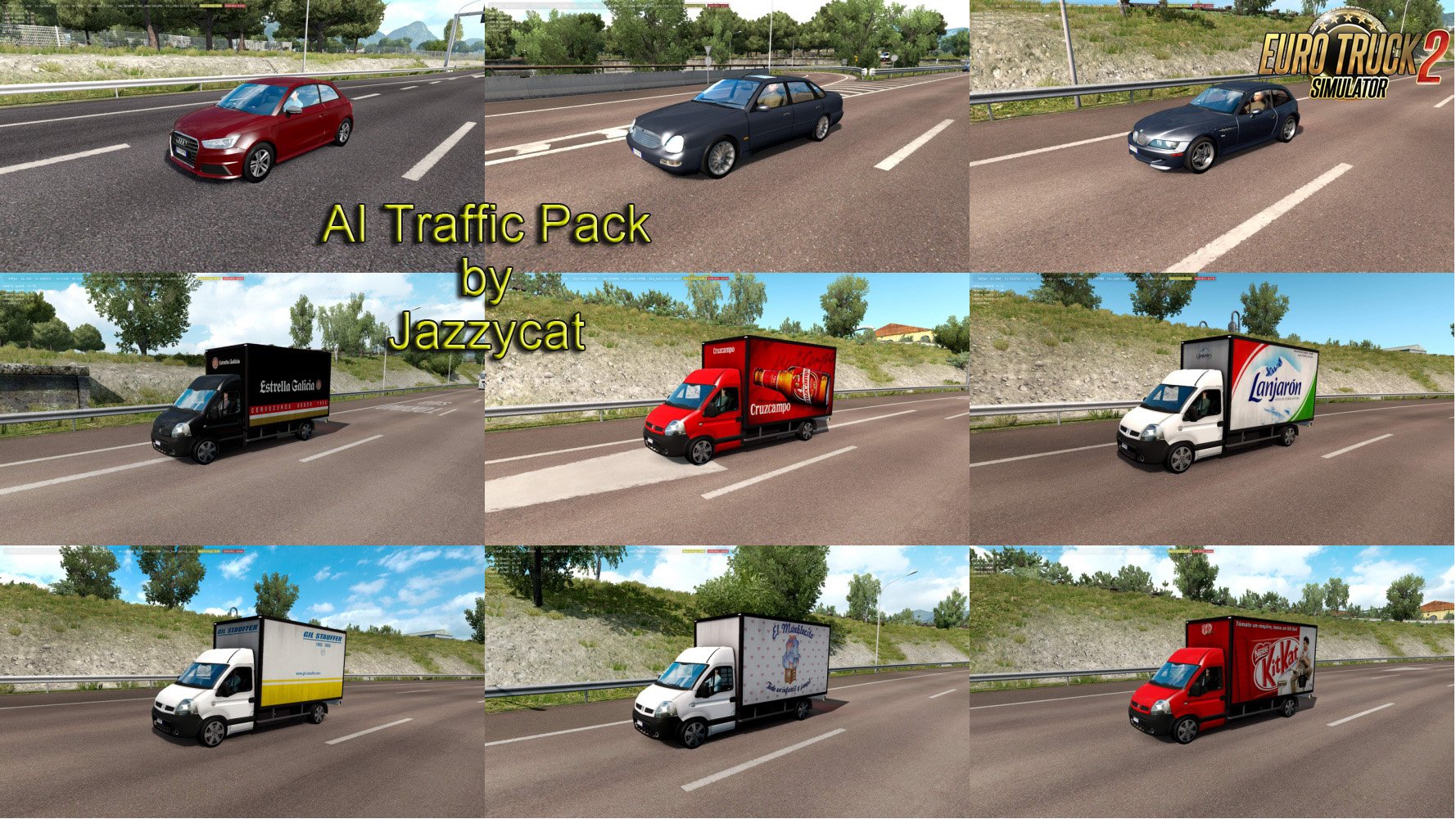 euro truck simulator 2 mody
