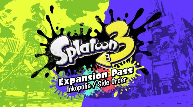 Splatoon 3 Side Order DLC logo