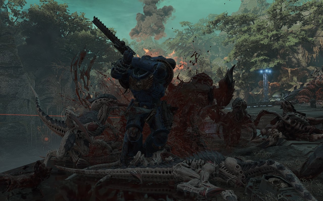 warhammer 40000 space marine recenzja