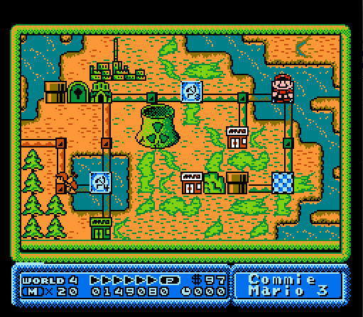 communist mario 3 bootleg