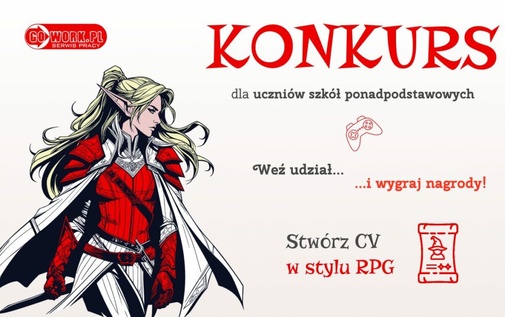Gamer CV - konkurs na kreatywne CV