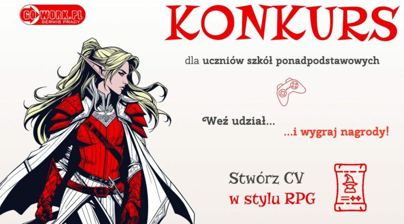 Gamer CV - konkurs na kreatywne CV