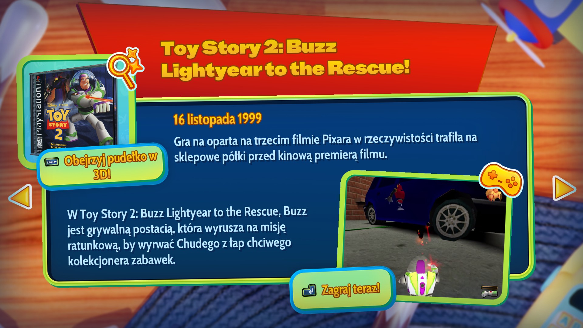 Toy Story: Retro Roundup! + Toy Story 3 Complete Edition Double Pack recenzja